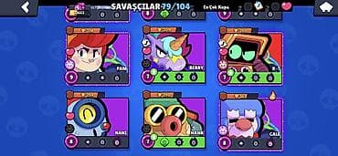 Brawl Stars oyun hesabı – geniş döyüşçü kolleksiyası Xüsusiyyətlər: - — 4