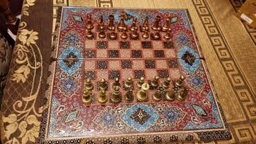 İdman və hobbi: Sədəfdən şahmat, hədiyyəlik ölçüsü:50×50 — 3
