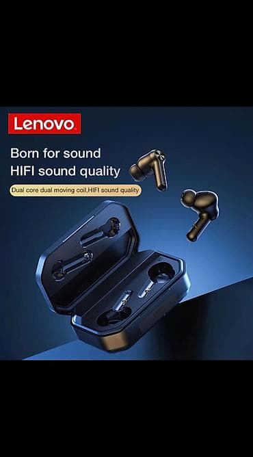 i8 mini 2: Yeni Simsiz (Bluetooth) Qulaqcıqlar, Lenovo, rəng - Qara — 3