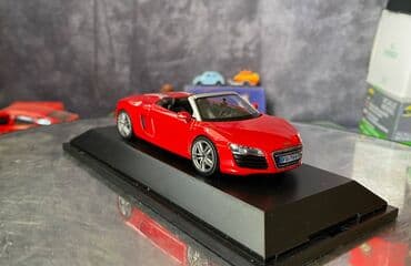 metbex tavan modelleri: Коллекционная модель AUDI R8 V10 Spyder Red 2012 Limited Edition — 17