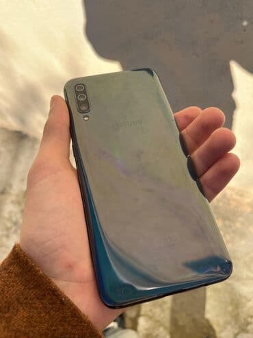 Запчасти для телефонов: Samsung Galaxy A50, 64 ГБ, цвет - Голубой — 2