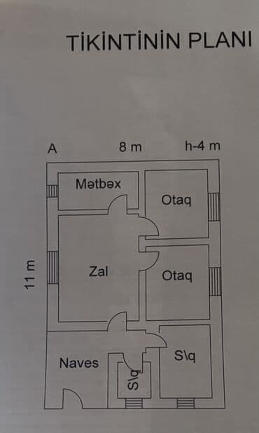 sumqayıt kafel zavodu: 5 otaqlı, 140 kv. m, Kredit yoxdur, Orta təmir — 31