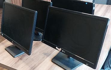 Monitorlar: LG, HP və Samsung stolüstü monitorlar. Ekran diaqonalları: təxmini — 3