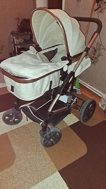 usag oyuncaglari: Çıxarıla bilən beşikli araba, İşlənmiş, Yaş: <1 ay — 3