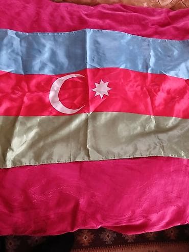 3D ручки: Məhsul: Azərbaycan bayrağı Təsvir: - Üçrəngli üfüqi zolaqlar: mavi — 1