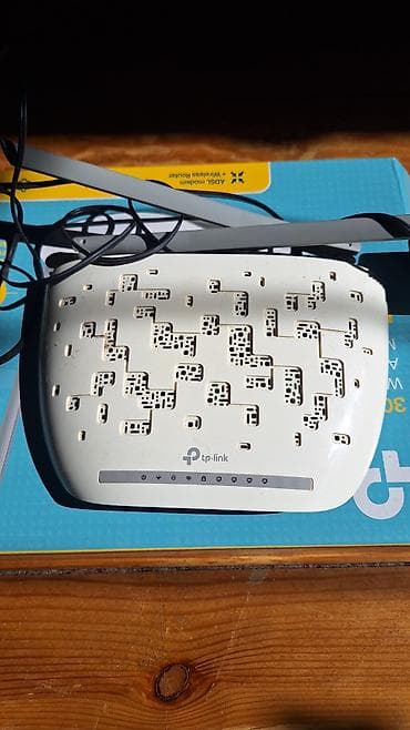 TP-Link TD-W8961N ADSL2+ Wireless N Modem Router - Sürət: 300 Mbps