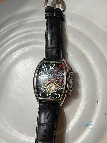 elektronik saat: Qol saatı, Frank Muller, rəng - Qara — 1