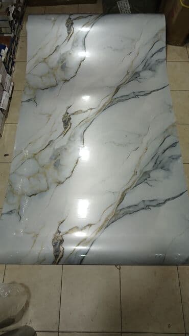 tökmə mermer: Mərmər effekti verən PVC divar və Yer üçün panellər. 1.Arxası özü — 32