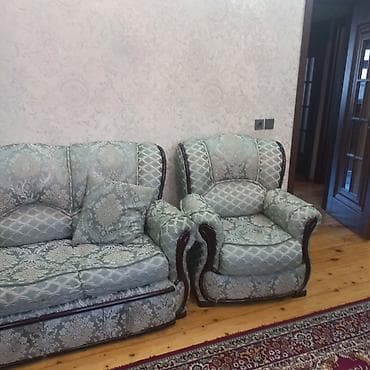 termos satisi: İşlənmiş, Divan, 2 kreslo, Divan, Bazasız, Açılmayan — 3