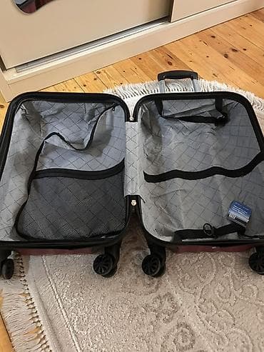 Охота и рыбалка: Ginza əl yükü çamadanı – bənövşəyi/bordo rəng.İstanbuldan alınıb bır — 5