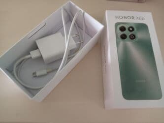 honor x6 ekran qiymeti: Honor X6b, 128 GB, rəng - Qara, Barmaq izi, Face ID — 4