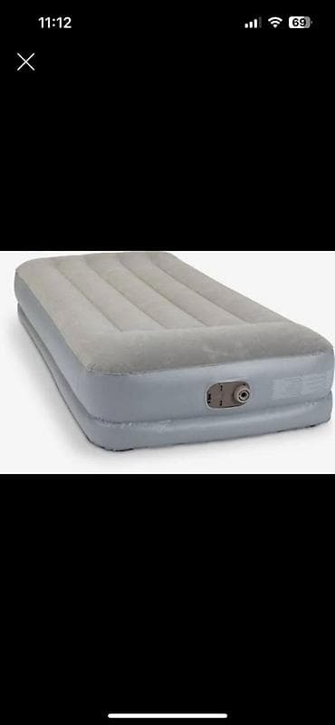 Hava ilə doldurulmuş matras, Bir nəfərlik