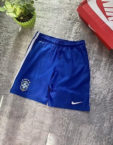 Шорты: Мужские шорты, Nike, S, цвет - Голубой — 1