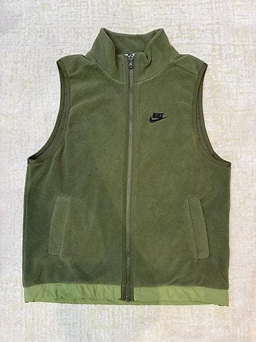 nike tech fleece: Jilet, Nike, S, rəng - Yaşıl — 1