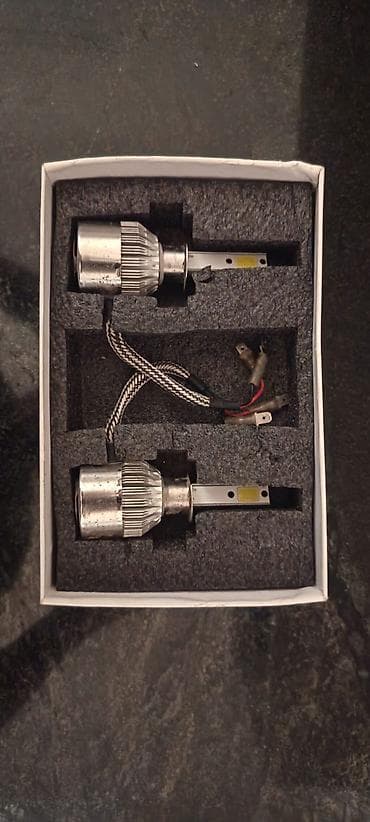 işıq: Avtomobil üçün LED far lampaları dəsti - Dəst: 2 ədəd LED lamp — 1