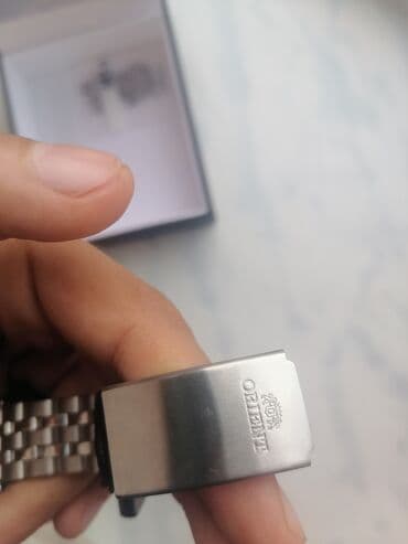 купить мужские часы в баку: Б/у, Наручные часы, Orient, цвет - Серебристый — 8