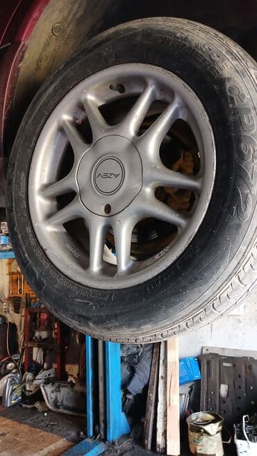r16 təkər: İşlənmiş Disk təkər Mercedes-Benz 215 / 60 / R 16, 5 Boltlu — 1