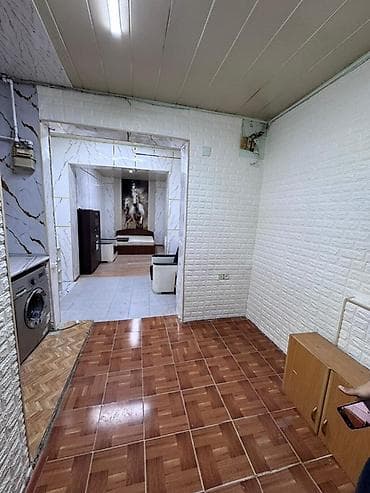 apartman evler: Kirayə verilir: 1 otaqlı studiya tipli mənzil - Plan: açıq mətbəxli — 3