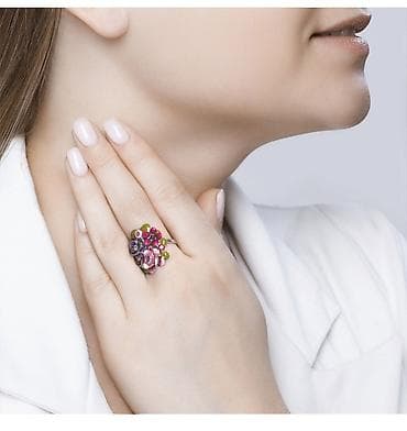 Qol saatları və aksesuarlar: Sırğa, Gümüş, 23 g, Ödənişli çatdırılma — 7