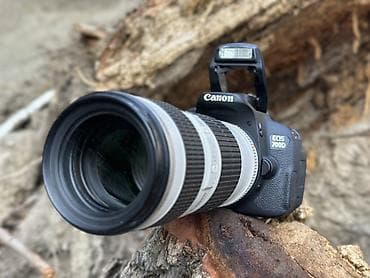 canon 600d купить: Canon EOS 700D + Canon EF 70-200mm f/4L USM telefoto dəsti Məhsul — 6