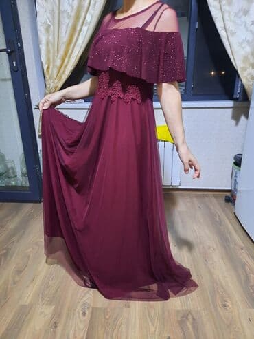 уборка снега с крыш: Вечернее платье, Макси, Escada, L — 2