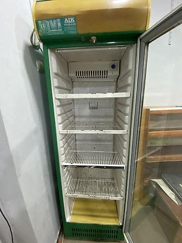 soyuducuları: Ticarət vitrin soyuducusu – şüşə qapılı, vertikal tip - Brend: JVI — 2