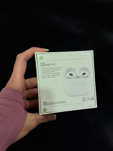 sesguclendirici: Apple AirPods (MagSafe şarj qutusu ilə) Məhsulun xüsusiyyətləri: - — 4