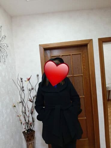 kəsilmiş əl şəkilləri: Palto, XL, rəng - Qara — 3