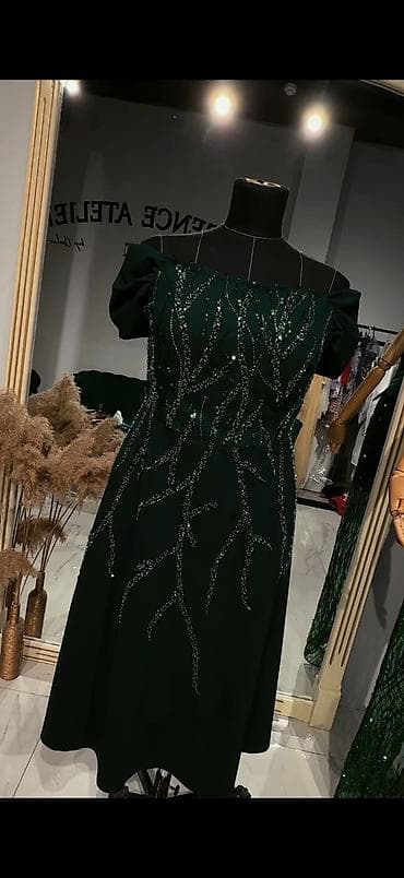 kısa donlar: Ziyafət donu, Midi, M, L, XL — 2
