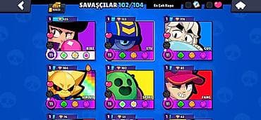 Brawl Stars hesabı satılır,2020 den bəri oynuyuram, 6-7 defe brawl — 2
