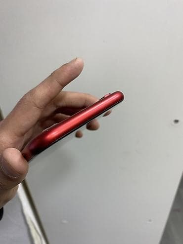 elektrik pilte: IPhone Xr, 128 GB, Qırmızı, Zəmanət, Simsiz şarj, Face ID — 7