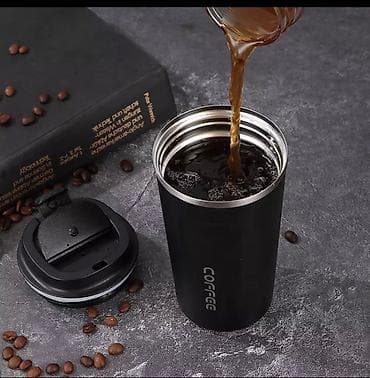 İdman oyunları: Fincan termos iki qat polat material 500 ml tutum 6-12 saat tempraturu — 1