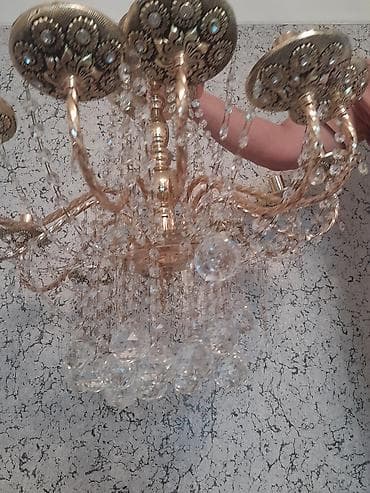 Çılçıraq, 8 lampa, Metal — 4