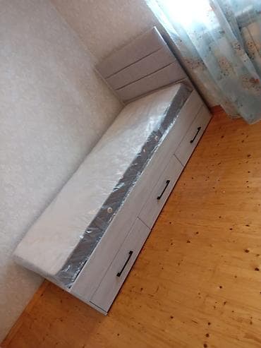 hamam mebel: Yeni, Təknəfərlik çarpayı, Bazasız, Matras ilə, Siyirməli, Azərbaycan — 7