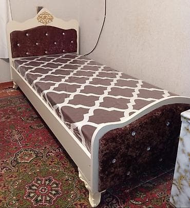 Təknəfərlik çarpayı, Matras ilə, Siyirməsiz