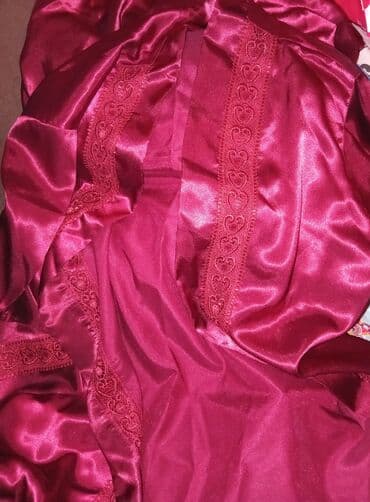 Great Wall: Şener Lingerie – Bordo rəngli gecə dəsti - Brend: Şener Lingerie - — 3