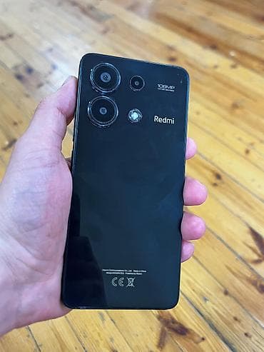 Redmi 13C, 128 GB, rəng - Qara, Barmaq izi