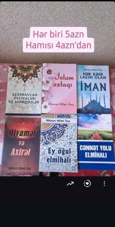 Qaşıqlar: Dini kitablar. Hər biri yenidir. Tək 5azn. Hamısını alana 4azndan — 1