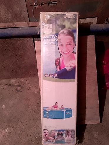 Бассейны: Б/у Каркасный бассейн Intex, 2.1 - 3 м, 1501 - 2000 л — 2