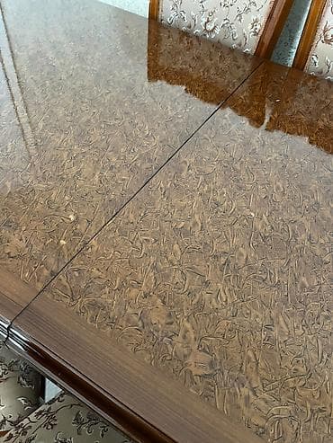 reception masa: Stol, 6stul 180 azn satılır Stol açılır, tək poblemi sağda stolun — 2