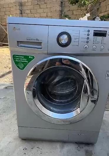 Paltaryuyan maşın LG, 8 kq, Avtomat, Qurutmasız