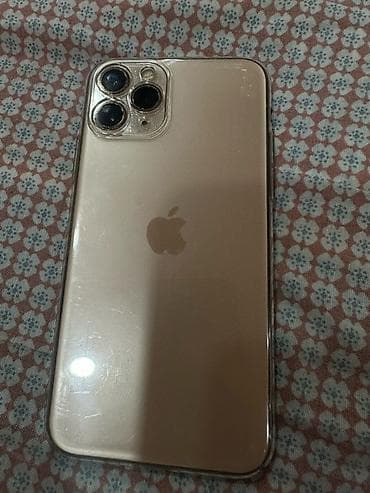 iphone 15 qiymət: IPhone 11 Pro, Qızılı, Face ID — 1