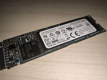Kompüter və noutbuk aksesuarları: Daxili SSD disk Toshiba, 256 GB, M.2, İşlənmiş — 4