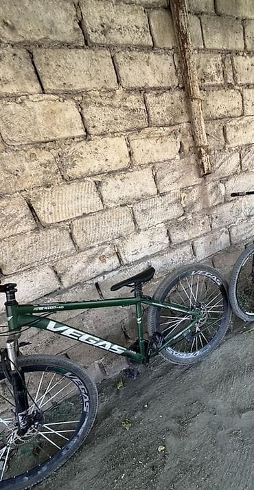 velosiped kameri: VEGAS dağ velosipedi - Rəng: tünd yaşıl, iri “VEGAS” loqosu - — 4