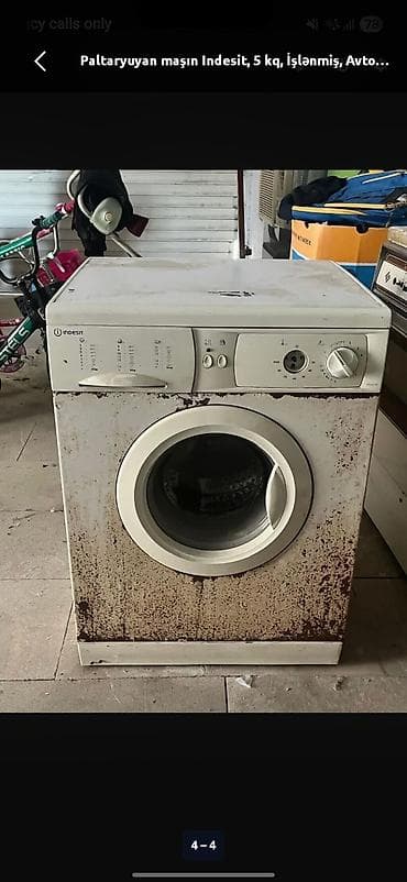 Обучение, курсы: Indesit paltaryuyan maşın(çuşka_6 - Yükləmə: 5 kq - Ön yükləməli — 1