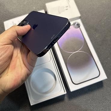 iphone 5 ekrani: IPhone 14 Pro, 256 GB, Deep Purple, Face ID — 5