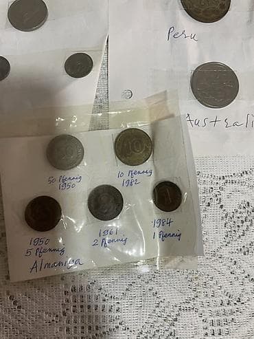 informatika 10: Tarixi alman kağız pulları – kolleksiya dəsti - Almaniya Reichsbank — 7