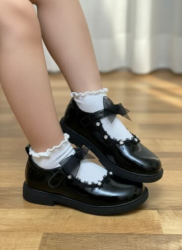 qız papaqları: Baletkalar, Ölçü: 38, rəng - Qara, Yeni — 1