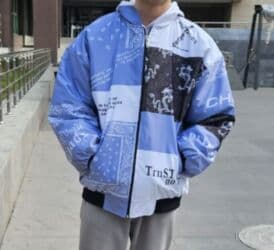 Пиджаки: Мужская куртка, Ветровка, Зимняя, Bershka, M — 5