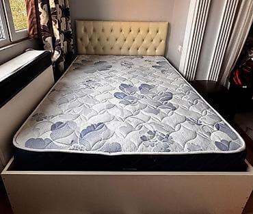 Yeni, İkinəfərlik çarpayı, Matras ilə, Siyirməsiz